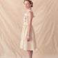 Coco Au Lait LIGHT YELLOW FLORAL DRESS  Light Yellow