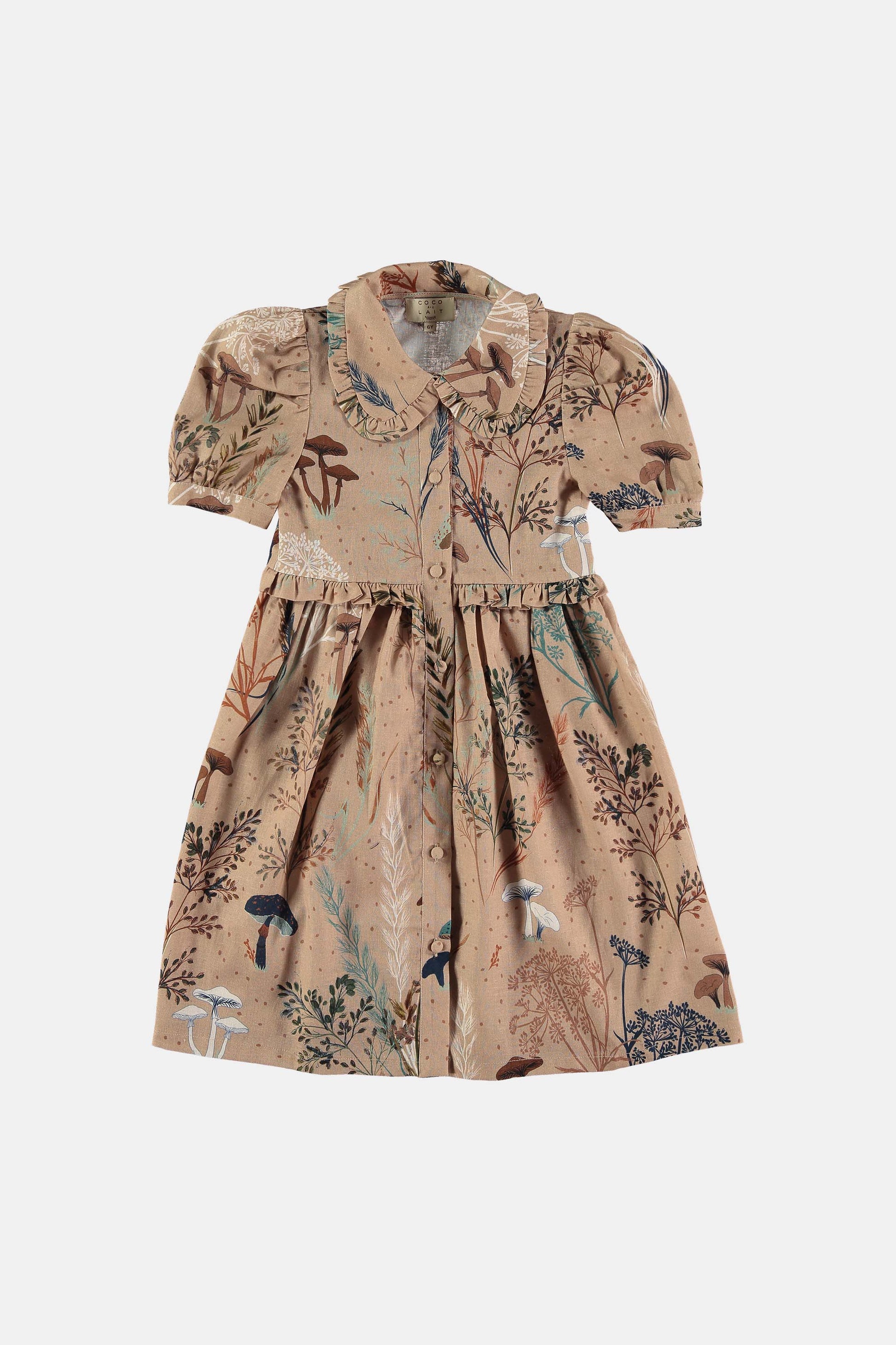 Coco Au Lait MUSHROOM FOREST DRESS Dress Nature