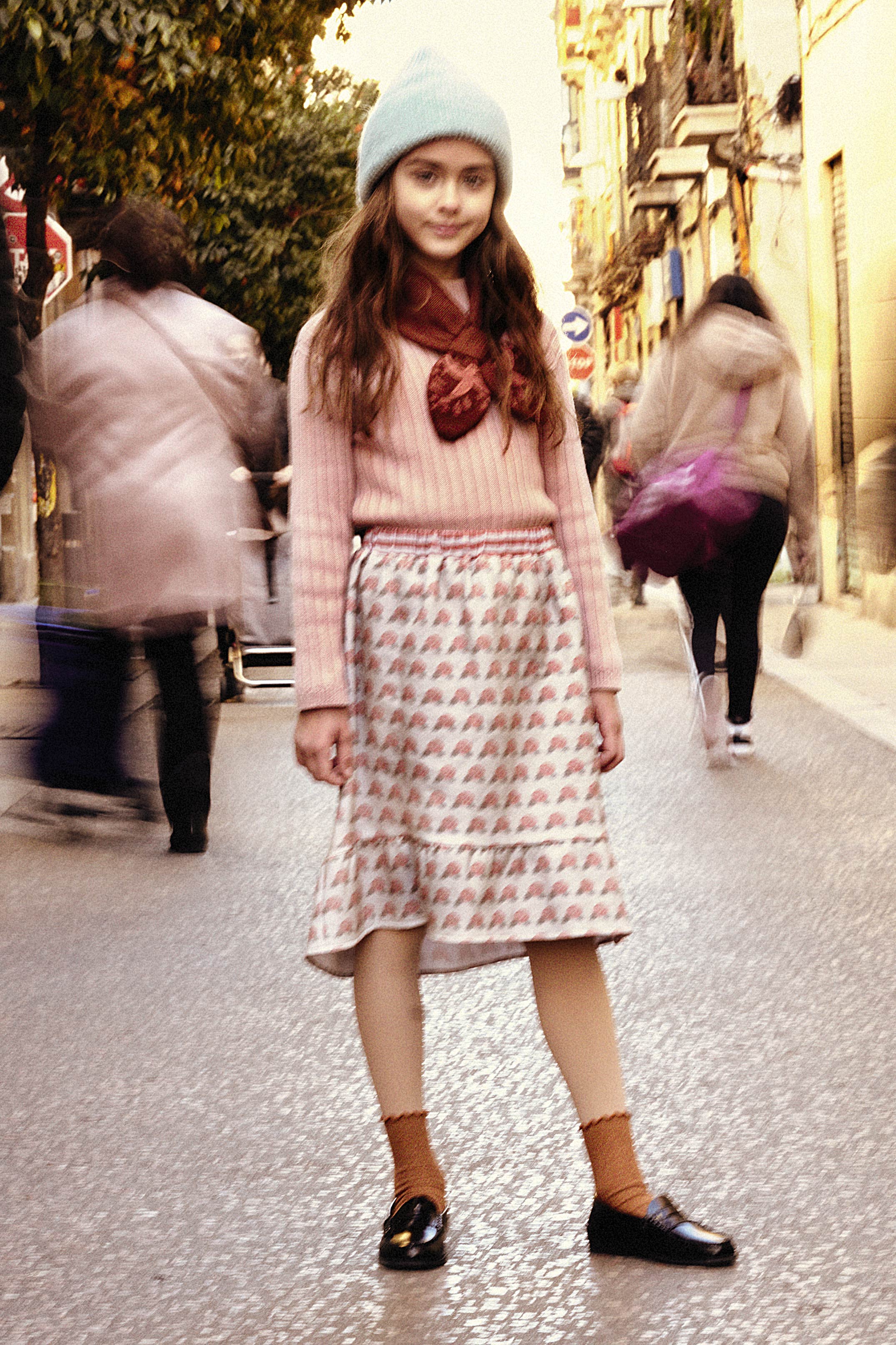 Suéter Canalé Rosa Empolvado