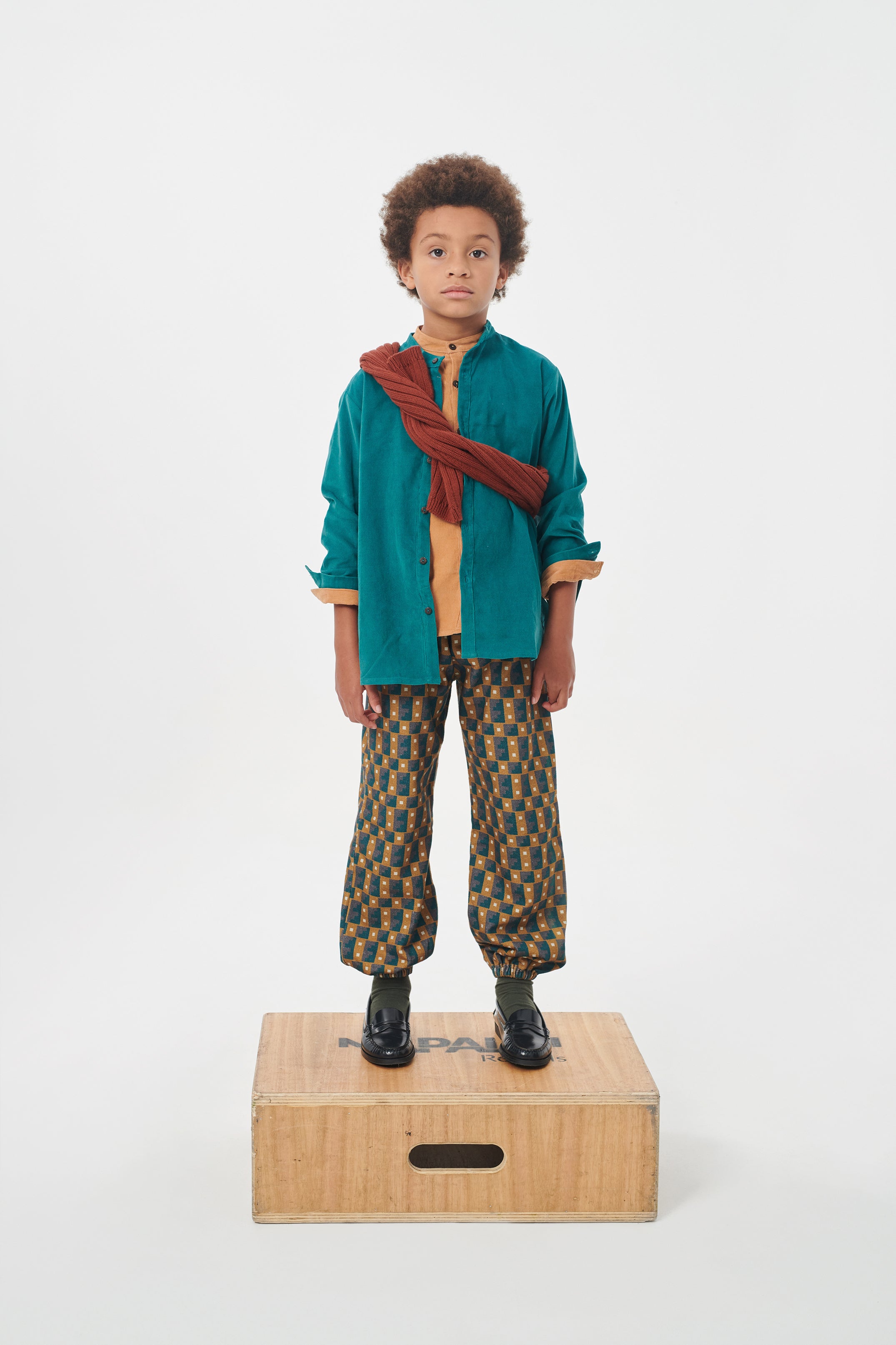 Coco Au Lait Micro-corduroy shirt Shirt Shaded Spruce