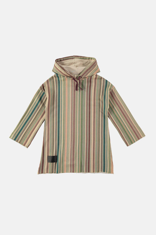 Coco Au Lait STRIPED PLUSH DRESS  Stripes AOP