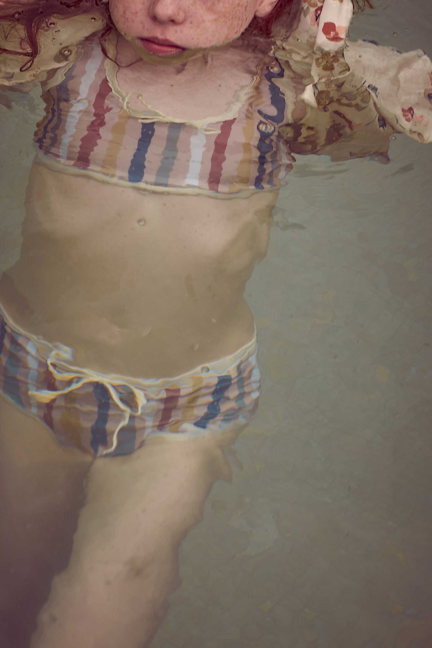 Coco Au Lait TIERRA STRIPES BIKINI Swimsuit Stripes Swim