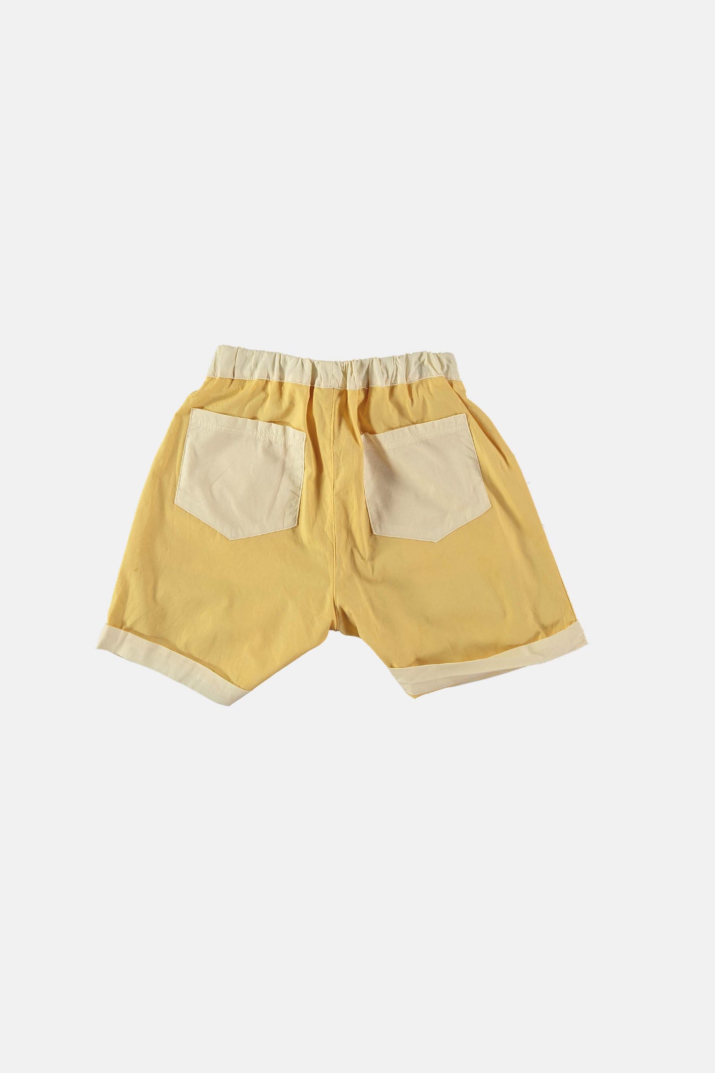 Coco Au Lait YELLOW VINTAGE WIDE SHORTS  Yellow