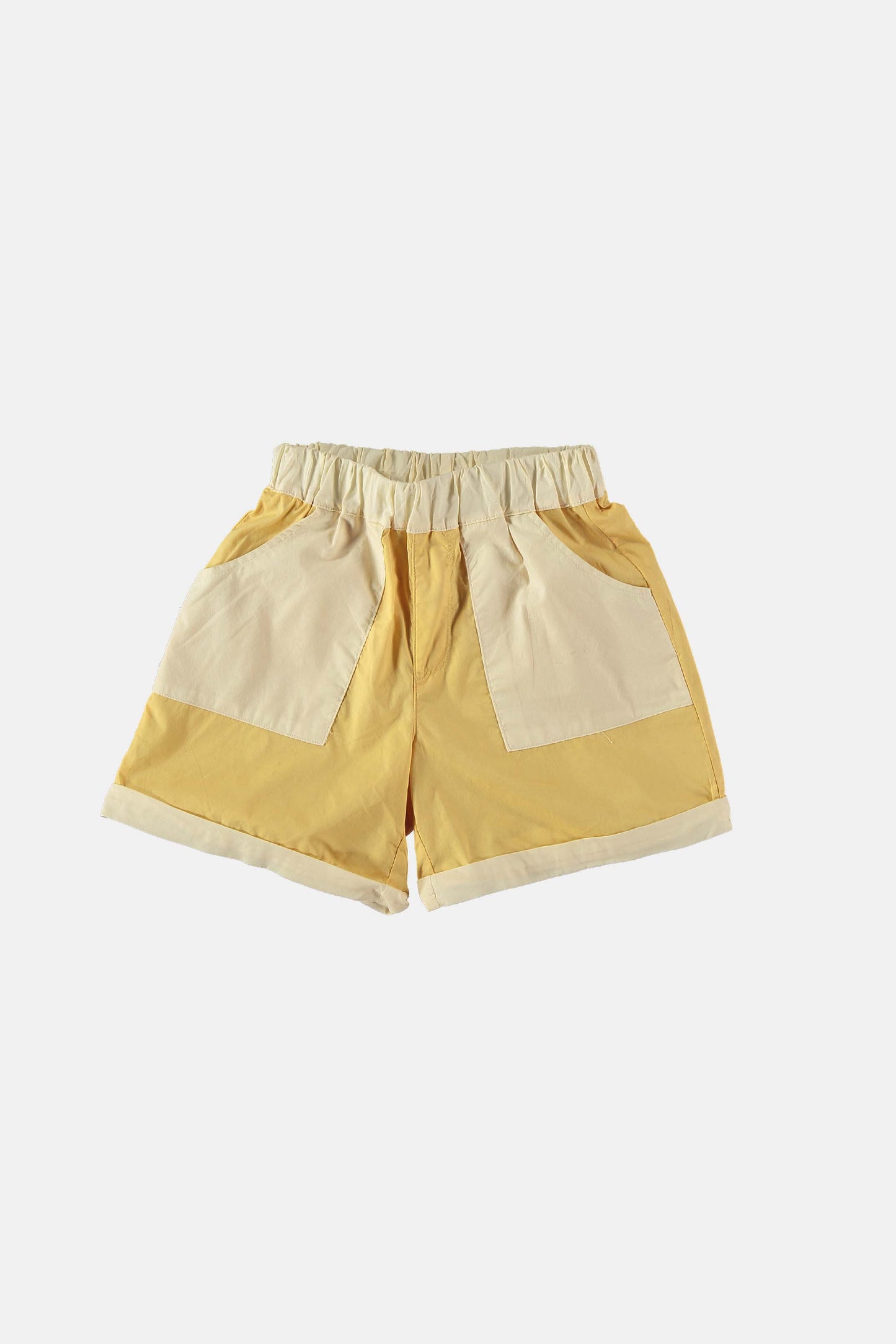 Coco Au Lait YELLOW VINTAGE WIDE SHORTS  Yellow